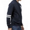 MAJESTIC EMODIN FLEECE LETTERMAN YANKEES JACKET