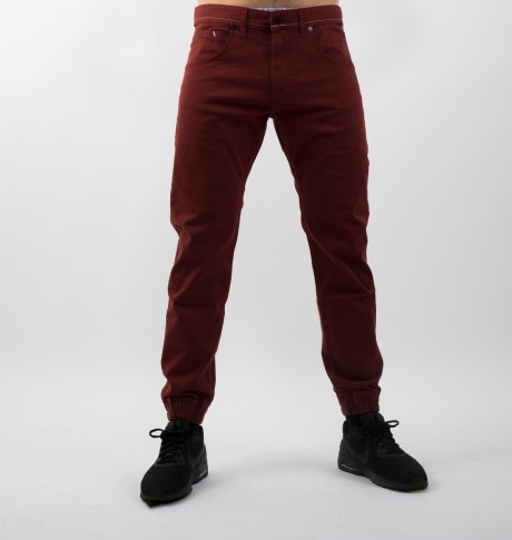 MASS DNM JOGGER PANTS SIGNATURE SNEAKER FIT ČERVENÉ